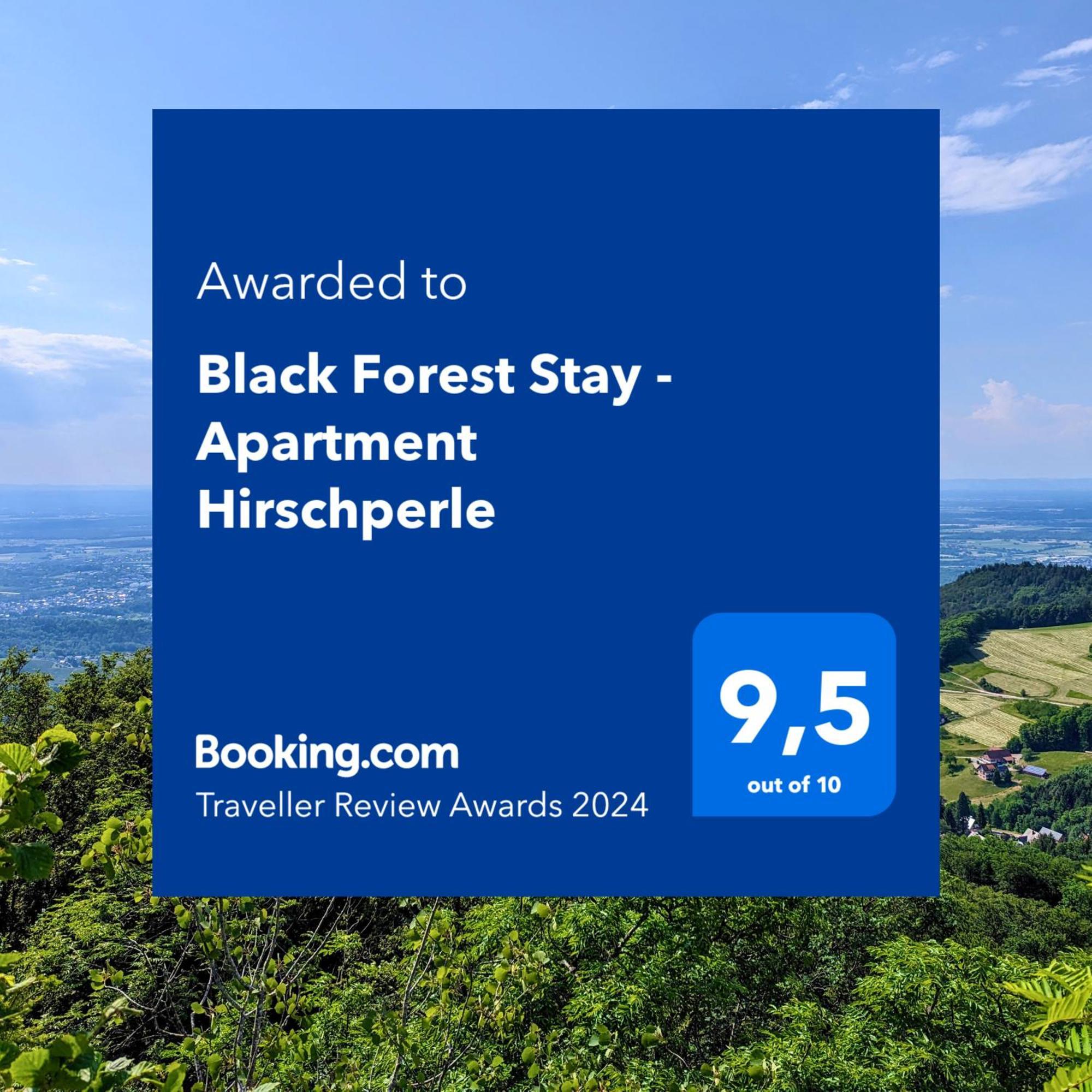 Black Forest Stay - Apartment Hirschperle Засбахвальден Экстерьер фото